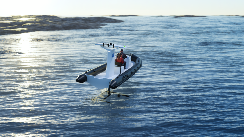 Välkommen Foil Technologies- bärplan för grönare båtar